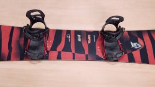 How To Set Up Your Snowboard Bindings  Whitelines Snowboarding [upl. by Lainahtan]