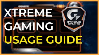 Gigabyte XTREME GAMING SOFTWARE Tutorial [upl. by Yeldnarb808]