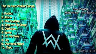 Top 10 Songs by Alan Walker  Alan Walker Songs 2020 [upl. by Nojed]