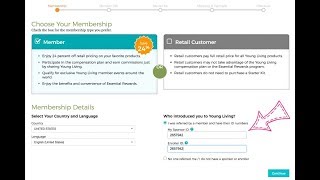 How to Enroll a New Member with Young Living [upl. by Acimak]