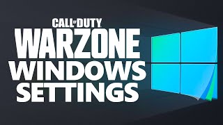 Best Windows Settings to Boost FPS in Warzone Advanced Options RAM amp Nvidia Control Panel [upl. by Carn]