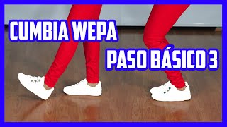 Como Bailar CUMBIA WEPA  PASO BÁSICO 3 🔥 [upl. by Favien]