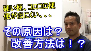 硬い便、コロコロ便の原因は？ その改善方法は！？ [upl. by Ahel795]