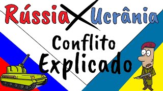 Ucrania x Russia  Entenda o conflito desde os seus primórdios RESUMO [upl. by Nomad]