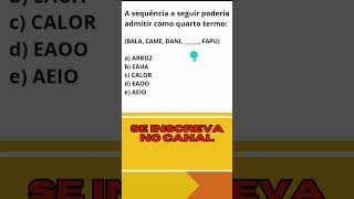 Raciocínio lógico Fácil auladematematica matemática [upl. by Arerrac1]