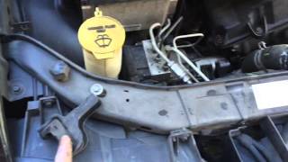 Removing the radiator from a Chrysler 300 [upl. by Efrem613]