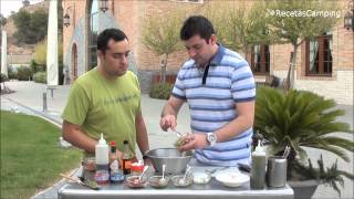 Tartar de Salmon y AguacateReceta Gourmet para el Camping [upl. by Nerta]