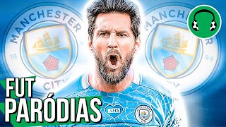 ♫ MESSI NO MANCHESTER CITY  Paródia Flores  Luísa Sonza Vitão [upl. by Enicar]