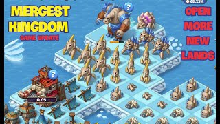 Game Mergest Kingdom Game Update Open more new lands  TUSK FORTRESS [upl. by Akiner]