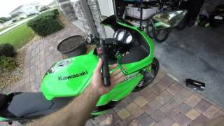 Ride It Shorty Levers Review Ninja 250 [upl. by Yseulte]