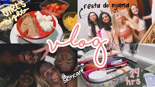 VLOG  festa do pijama [upl. by Amias]