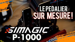 TEST DU SIMAGIC P1000  LE PÉDALIER SIMRACING MODULAIRE [upl. by Justina109]