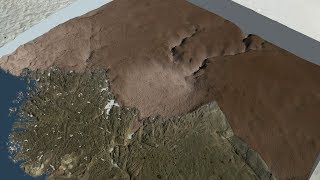 Massive Crater Discovered Under Greenland Ice [upl. by Ramhaj]