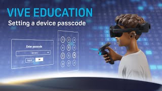 VIVE XR Elite Setting a Device Passcode [upl. by Baudelaire818]