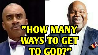 Pastor Gino Jennings Speaks on TD Jakes  How Many Ways To Get To God [upl. by Darcy]