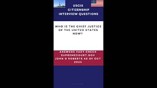 USCIS Naturalization TEST  MEDIUM SPEED  ALL QUESTIONS  ONE ANSWER  CITIZENSHIP [upl. by Ehcadroj]