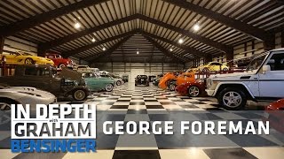 George Foreman My massive car collection at home [upl. by Paulina]