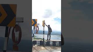 Aliyar Dam hill view Drive timelapse asakooda aliyardam pollachi [upl. by Dloreh384]