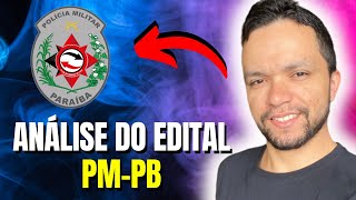 ANÁLISE DO EDITAL PMPB  EDITAL VERTICALIZADO assista em 20x [upl. by Natiha]