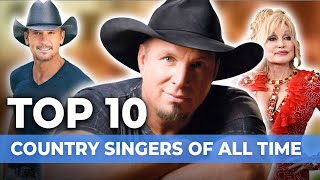 Top 10 Country Singers Of All Time [upl. by Raines345]