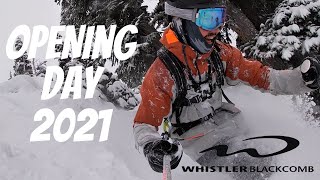 Whistler Blackcomb Opening Day 20212022 [upl. by Aikaj494]