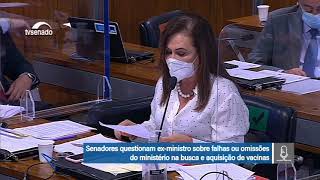 Kátia Abreu interroga Ernesto Araújo na CPI quoto senhor foi uma bússola para o caosquot [upl. by Erika64]