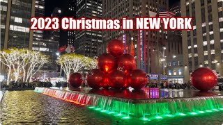 Christmas in New York 2023 [upl. by Eidnarb]