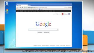 Google™ Chrome How to add a new theme in Windows® 7 [upl. by Canfield]