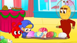 Mila and Morphle  Official Channel  My Easter Egg Hunt With An Alien  More Kids Cartoons [upl. by Koo285]