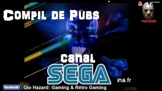 Compil de pubs SEGA Megadrive amp Bonus Canal SEGA [upl. by Hugh]