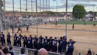 Pittston Area Softball Beats LampeterStrasburg 32 PIAA 5A Quarterfinals [upl. by Dlaregztif912]