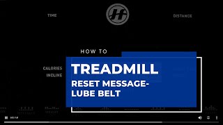 Horizon Fitness｜Service｜How To Reset the Treadmill Lube Belt Message [upl. by Samal]