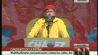 Chávez llamó a la organización de patrullas por el 1X10 [upl. by Hildebrandt150]