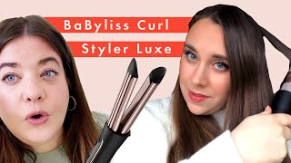 BaByliss Curl Styler Luxe Review and Tutorial For Loose Curls  Beauty Lab  Cosmopolitan UK [upl. by Nosniv]