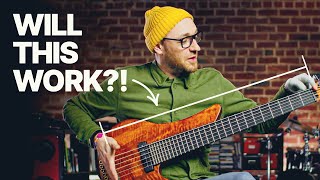 A Short Scale 6String Bass Surely this cant work 🤔 [upl. by Norok859]