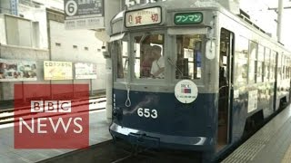 Hiroshima The tram that survived the atomic bomb  BBC News [upl. by Scrivings]