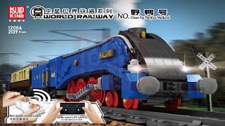 Mould King instructions  Mould King Train  12006  RC Class A4 Pacifics Mallard [upl. by Eentirb]