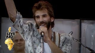 Kenny Loggins  Footloose Live Aid 1985 [upl. by Lajib]