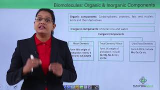 Biomolecules  Introduction to Biomolecules [upl. by Enelrak474]