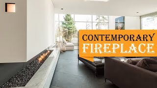 40 Contemporary Fireplace Living Room Designs To Fill Your Home With Style And Warmth [upl. by Engelhart]