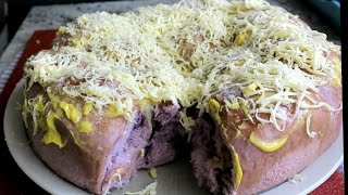 Homemade soft Ube ensaymada recipe  ube ensaymada recipe [upl. by Snider]