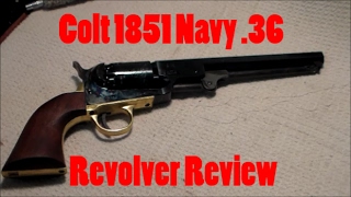 Colt 1851 Navy 36 Revolver Review [upl. by Docile187]