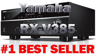 Yamaha RXV385 51Channel 4K Ultra HD AV Receiver with Bluetooth [upl. by Musetta]