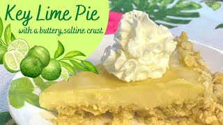 Easy Key Lime Pie Recipe with buttery saltine crust  How to make it with just six ingredients [upl. by Shaikh586]