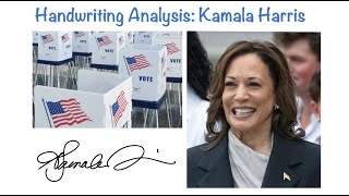 Handwriting Analysis of VP Kamala Harris WhoIsKamalaHarris graphology psychologicalassessment [upl. by Redliw]