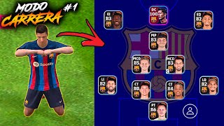 Empezamos el NUEVO MODO CARRERA con el FC BARCELONA 😱⚽ Nueva Serie  EFOOTBALL 2023 Mobile [upl. by Tann]