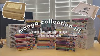 manga haul unboxing  manga collection w 100 manga volumes [upl. by Alden]