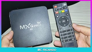 Como Instalar e Utilizar a Tv Box  mxq pro 4k 5g [upl. by Stiegler465]