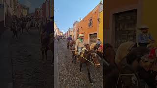 Tradicional Cabalgata a Terreros sanmigueldeallende Guanajuato mexico [upl. by Fi950]