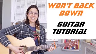 Wont Back Down Guitar Lesson [upl. by Ran]